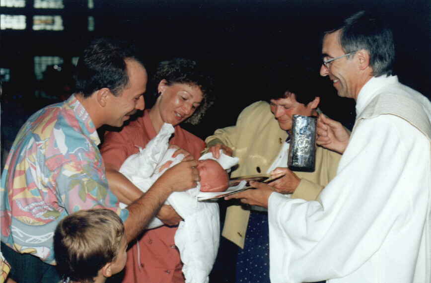 Taufe in der St. Marien Kirche